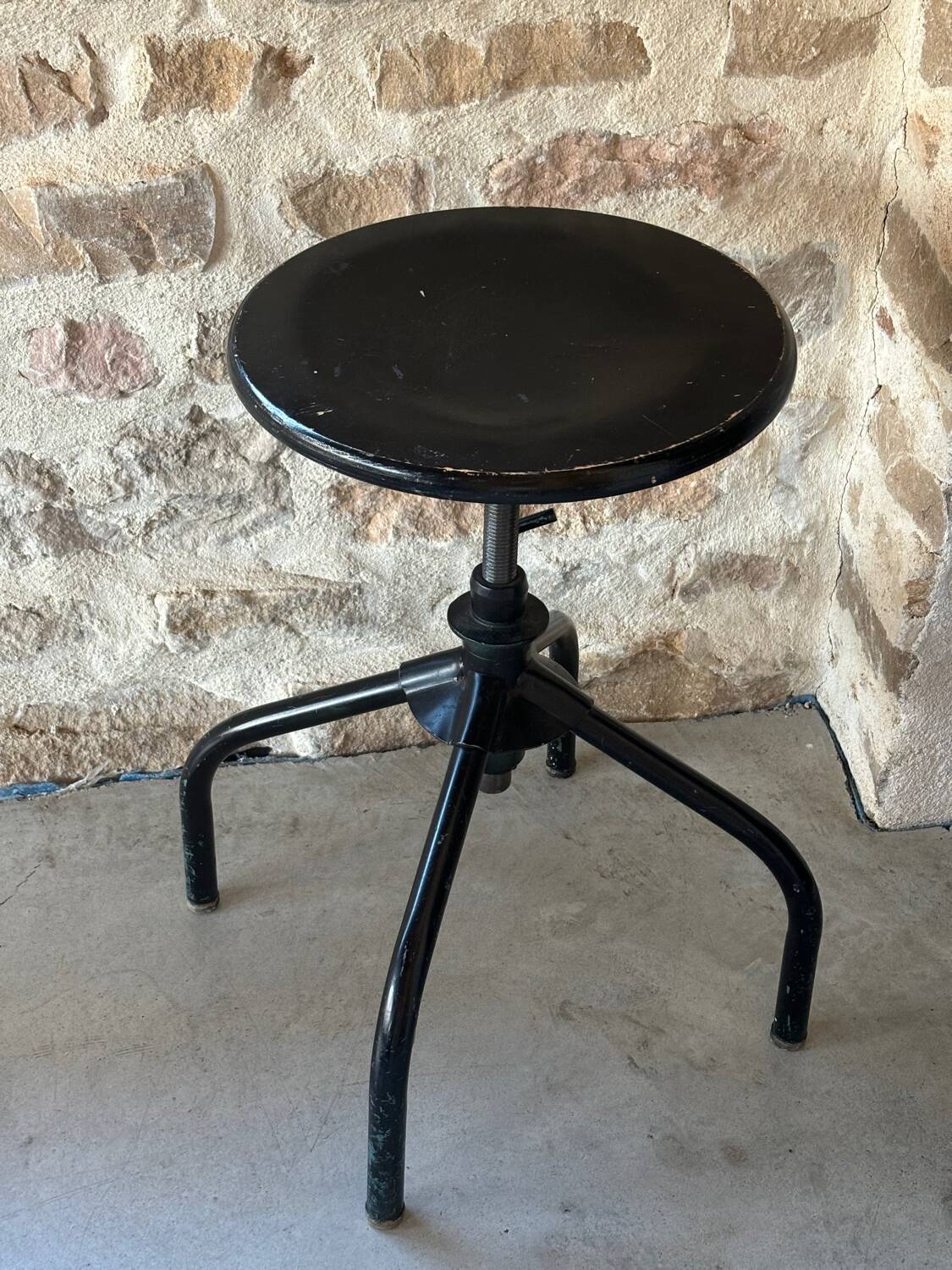 Vintage draftsman stool