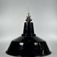 1930s/1940s Ceiling Lamp Industrial Lamp Enamel Loft Metal Bauhaus Design