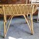 Rattan desk with 1 drawer ref JE