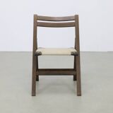 6x Vintage Safari Style Folding Chair