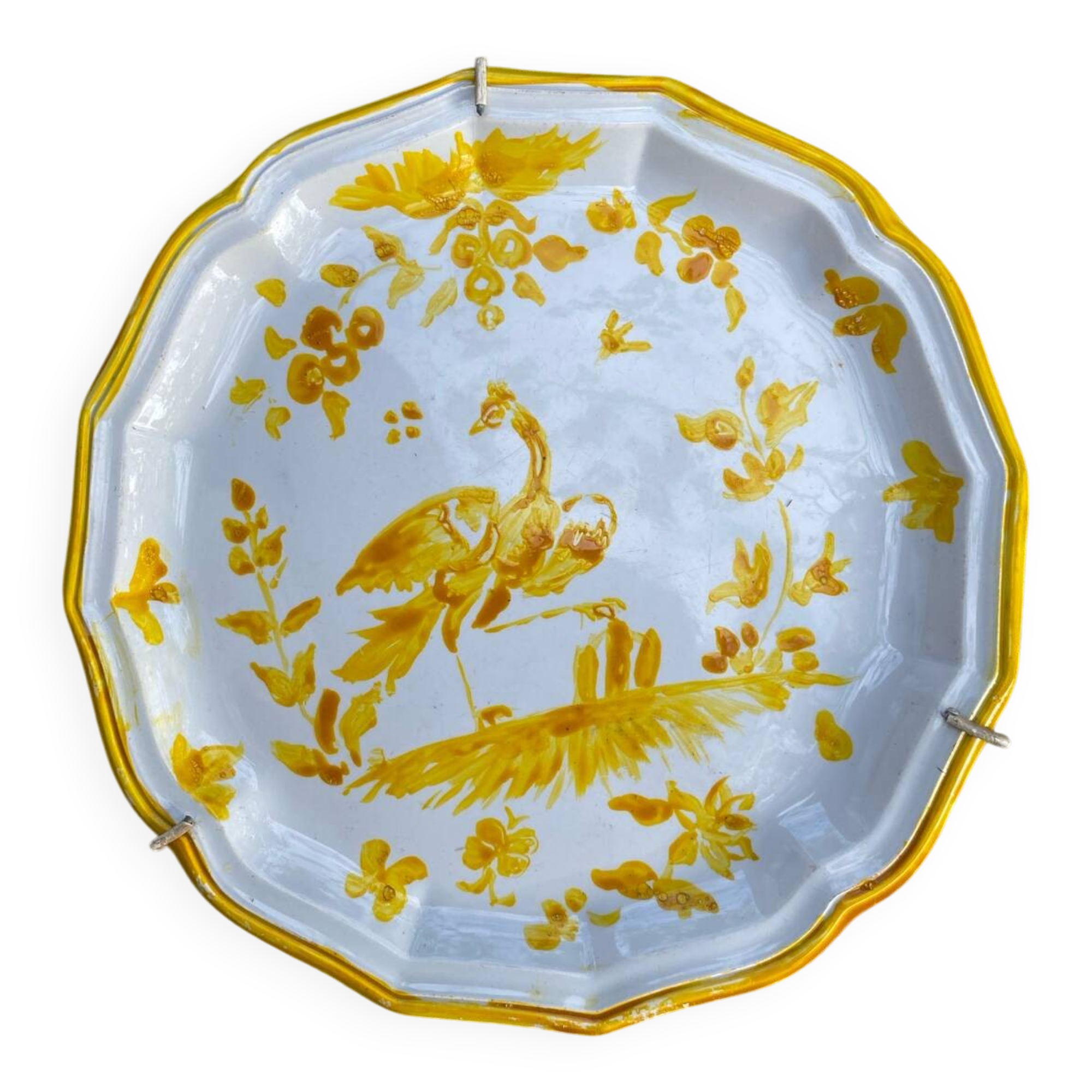 Moustiers decor plate
