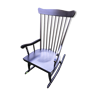 Scandinavian black rocking-chair