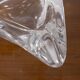 Vintage 1970s Italiandesign crystal ashtray
