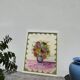 Oil painting on canvas, bouquet of flowers
