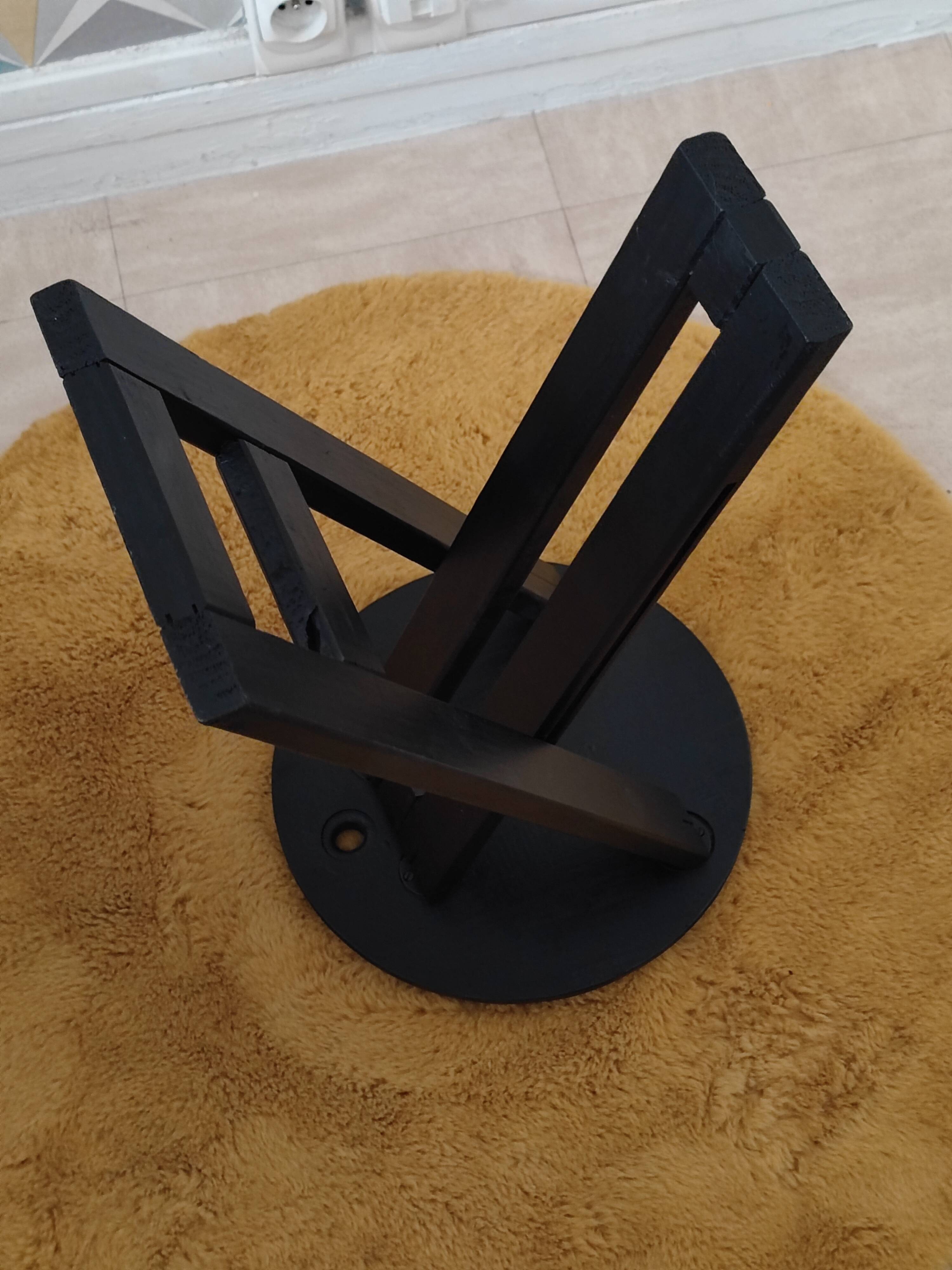 Foldable stool suzy stool by adrien reed .