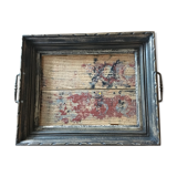 Wooden tray floats "paint"