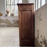 XL oak workshop sideboard with sliding doors from 1900