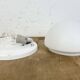 Vintage Ceiling Light with Milk Glass, 1980s