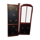 art nouveau smoking cabinet door set