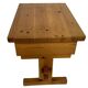 Vintage bedside table side table pinewood 70's design