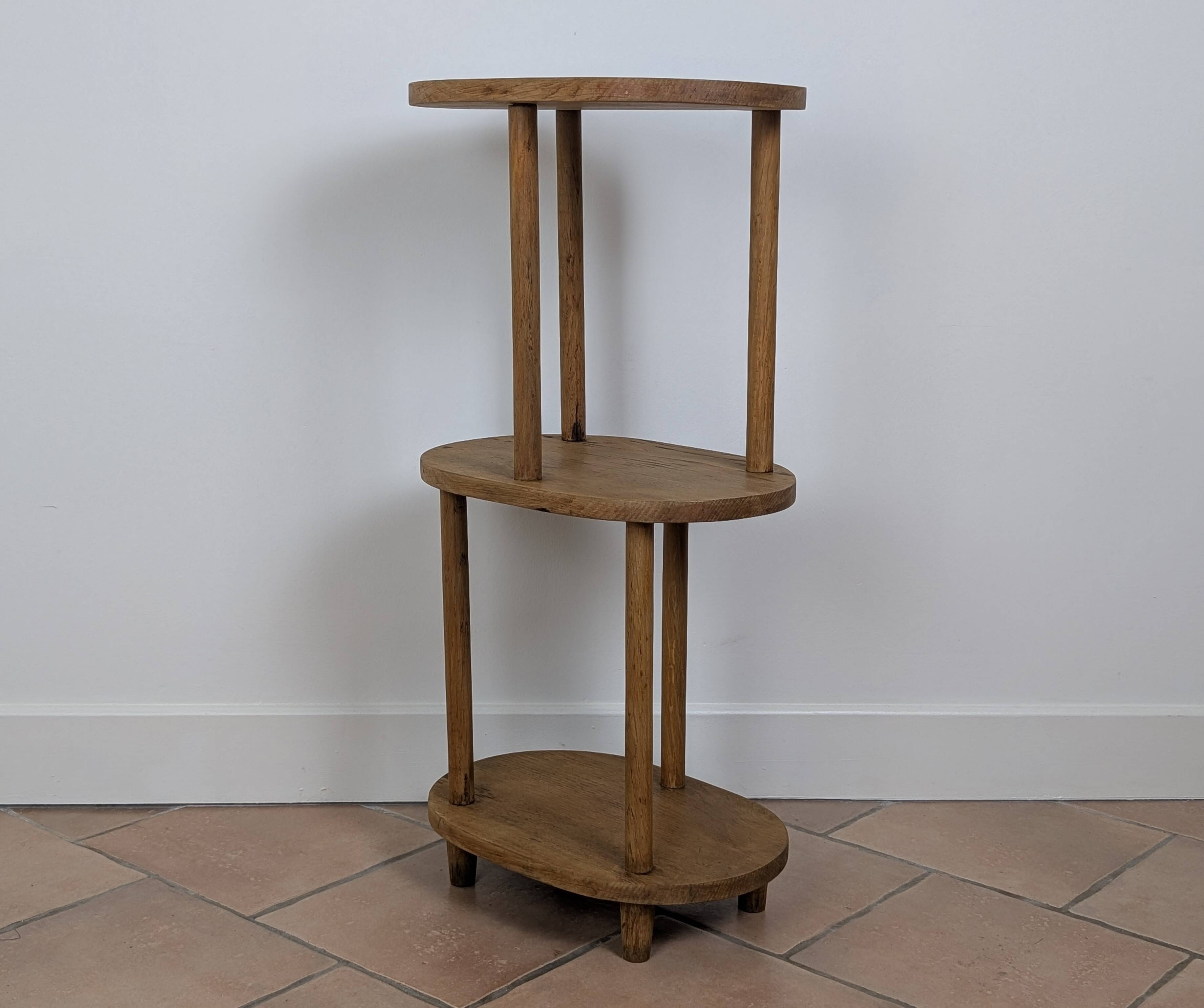 Bout de canapé en chêne