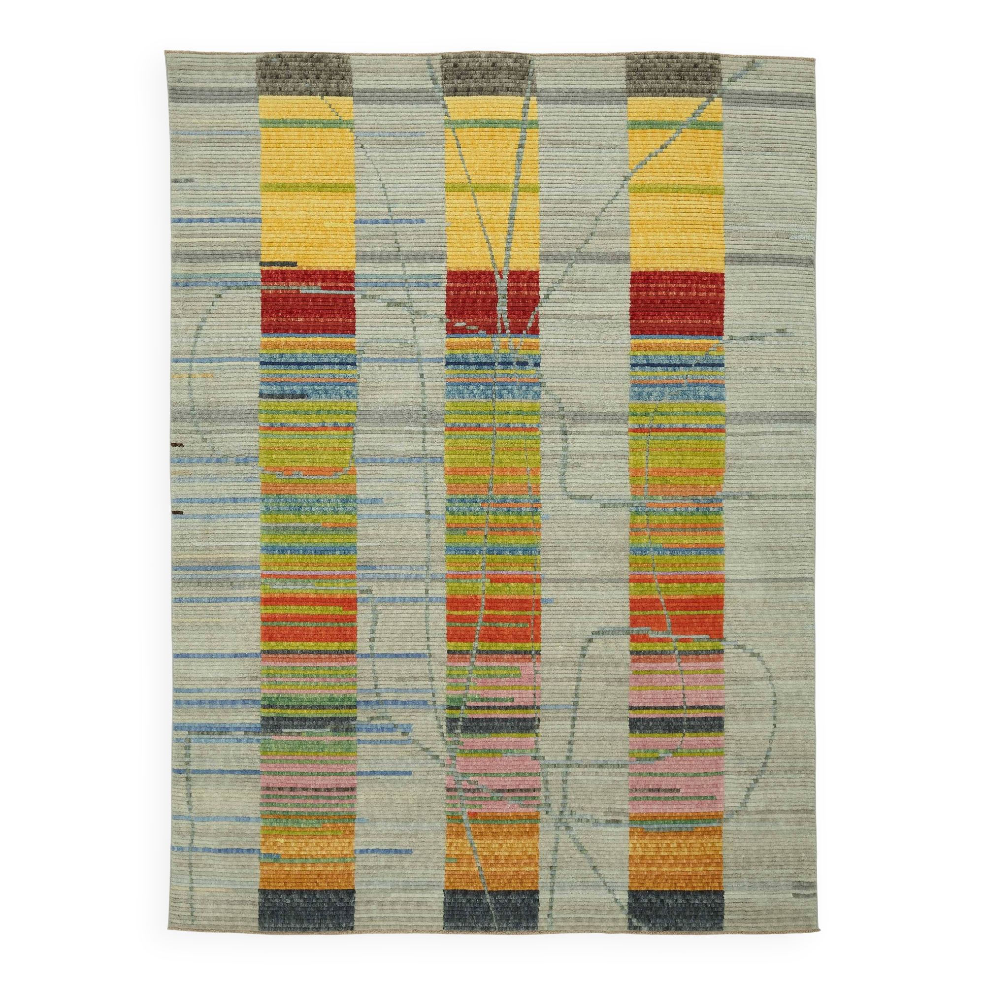 Turkish Handcrafted Loom Oushak Rug 250 cm x 334 cm