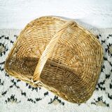 Wicker log basket