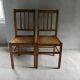 Paire de chaises de bistrot, années 40