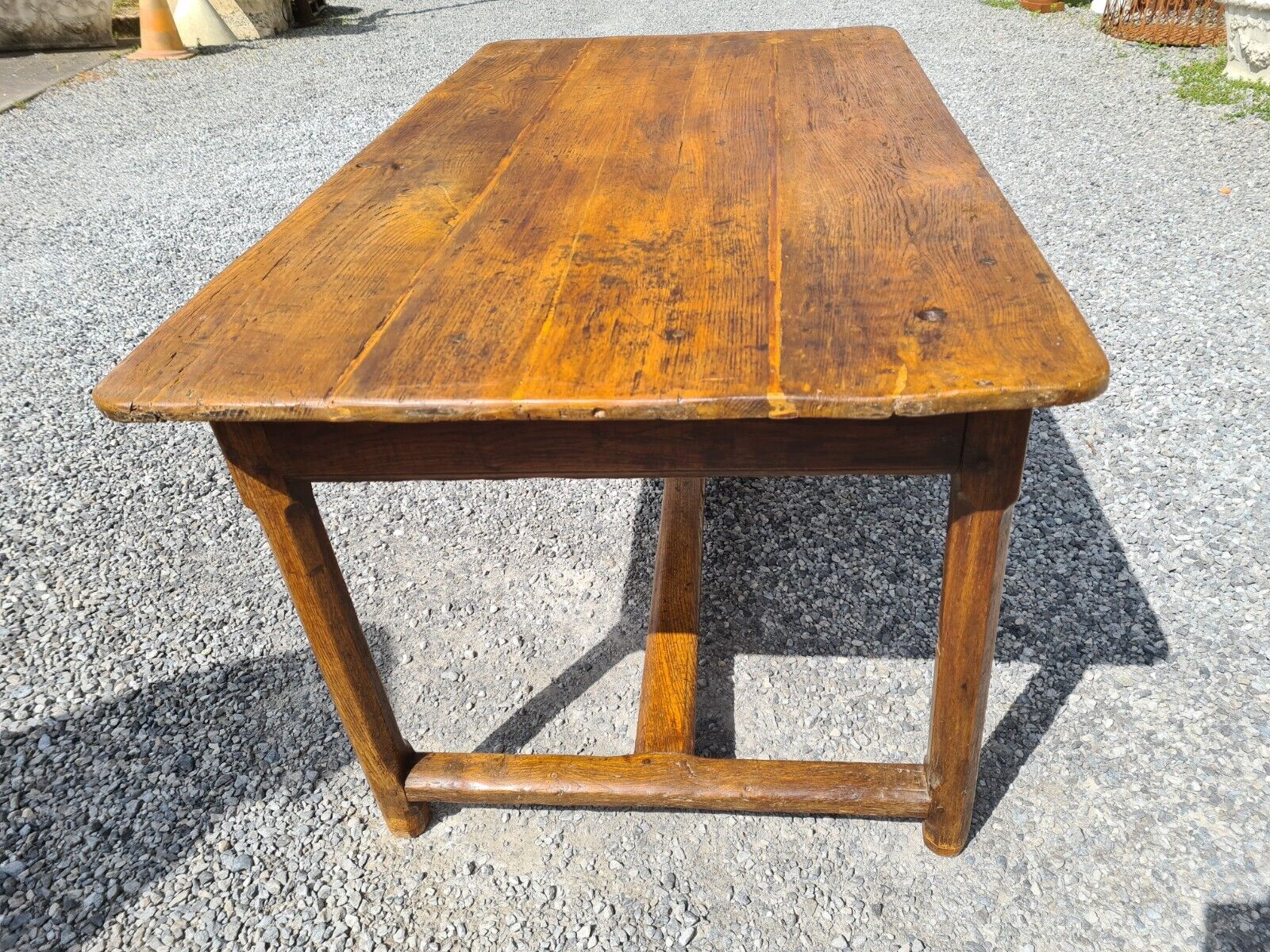 Oak farmhouse table