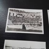 Set of 6 vintage black and white photos of Nimes