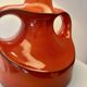 Rare design lamp pan ceramic - west german pottery