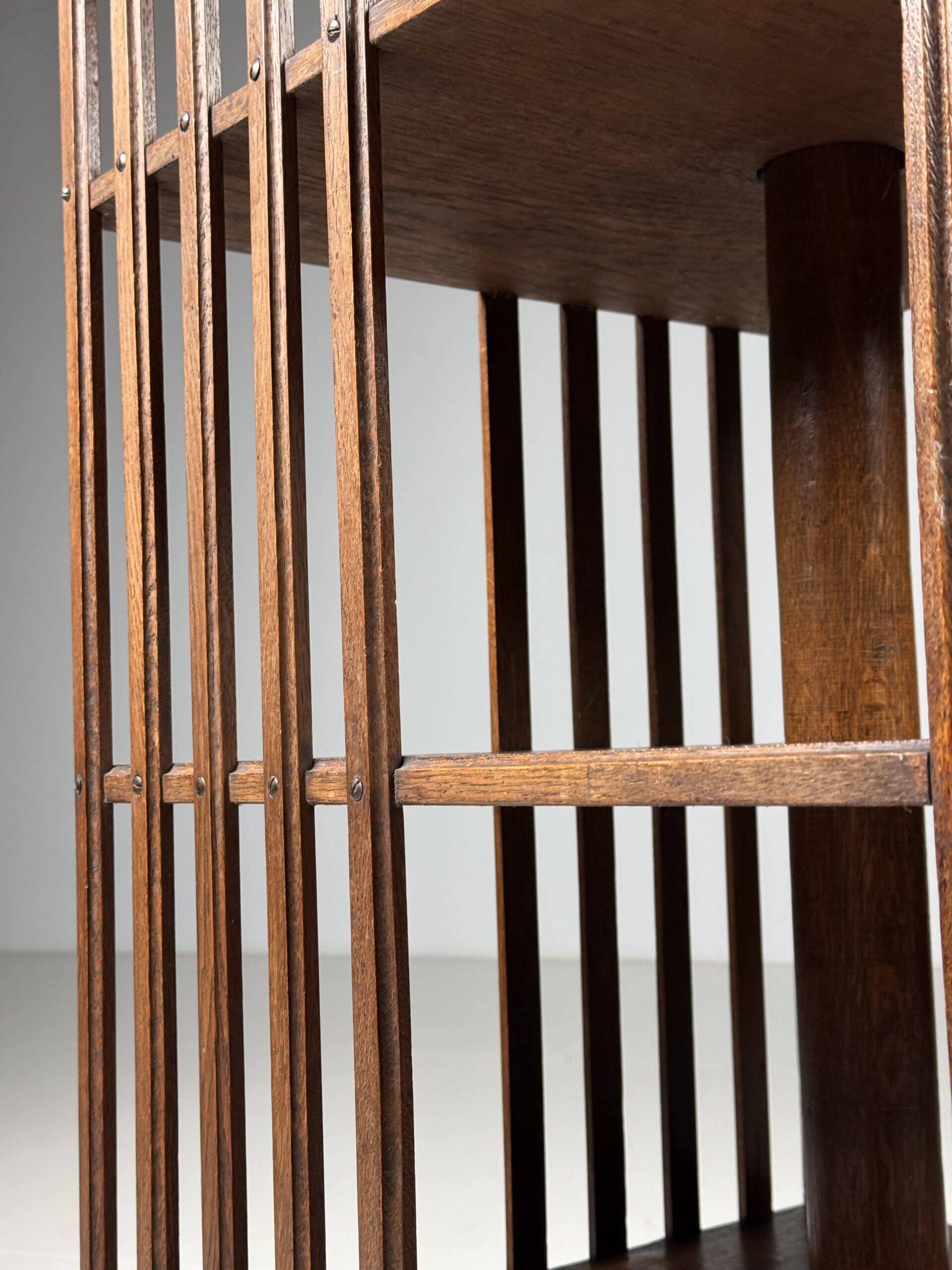 Oak book carousel ca. 1900