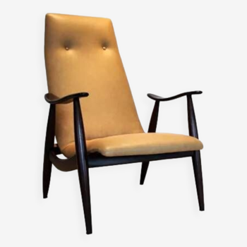 Fauteuil Senior par Louis Van Teeffelen pour WéBé, Danemark, 1950.