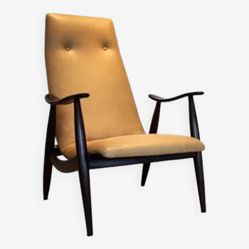 Senior armchair by Louis Van Teeffelen for WéBé, Denmark, 1950.