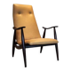 Senior armchair by Louis Van Teeffelen for WéBé, Denmark, 1950.
