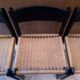 Ensemble de 4 chaises scandinave en corde