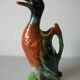 Old duck pitcher Saint Clément France broc slurry carafe