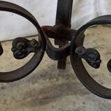 Lilium Italy plant holder in copper and wrought iron