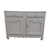 Buffet XIX eme couleur toile de lin