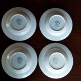 4 Lunéville "English Style" soup plates