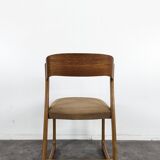 Set of 4 Baumann sled chairs