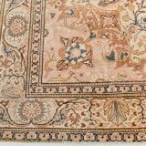 Shades Of Beige Rare Style Vintage Oushak Area Rug, 193x286 Cm
