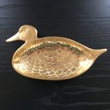 Brass duck pocket empty