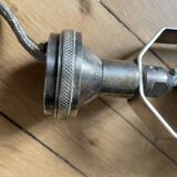 vintage silver metal wall light 250901