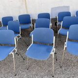 Série de 40 chaises de G. Piretti pour Castelli Anonima Castelli, Italie, années 1970