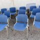 Series of 40 chairs by G. Piretti for Castelli Anonima Castelli, Italy, 1970s
