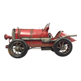 Model reproduction old car bugatti 1920 tin metal