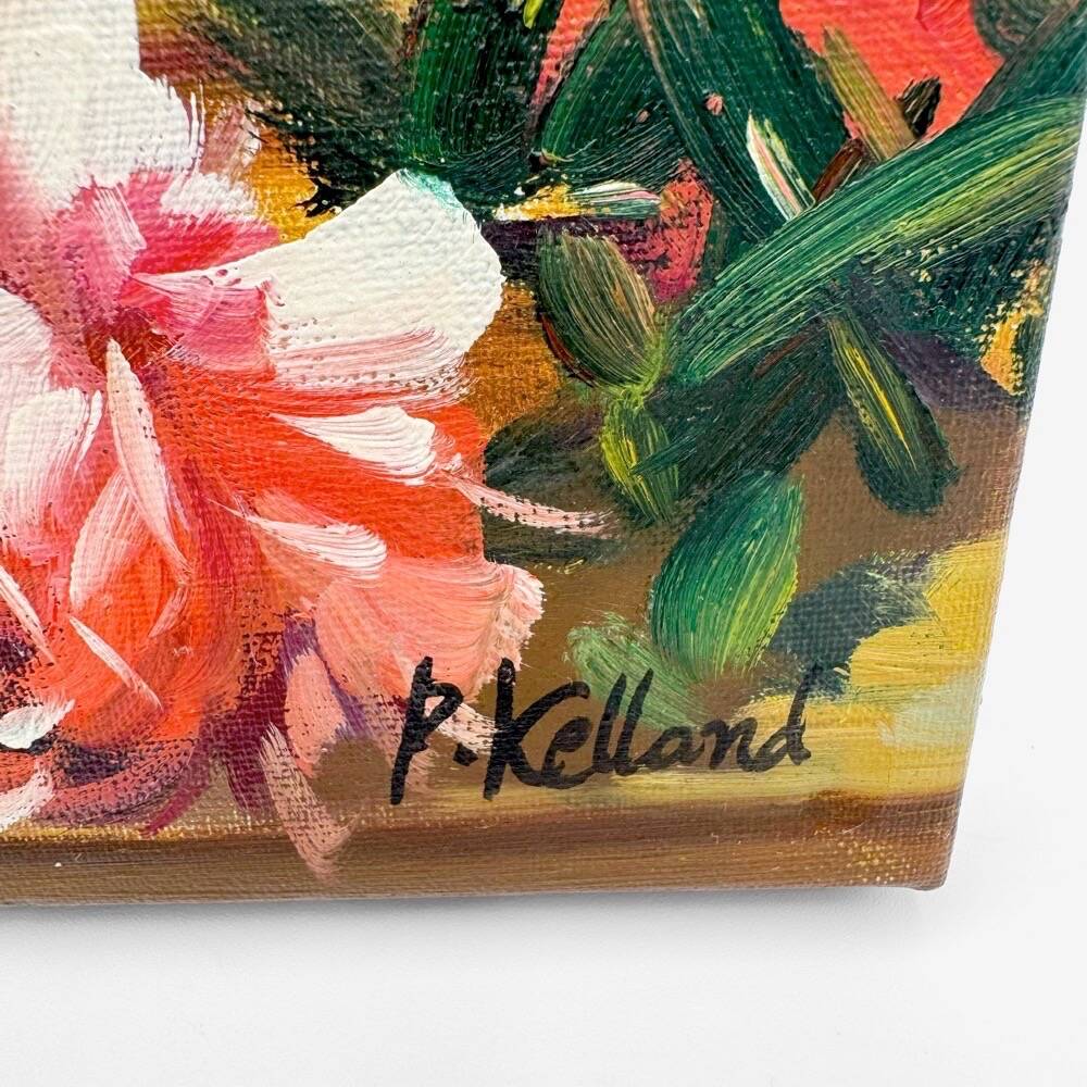 Still Life with Peonies by Peter Kelland