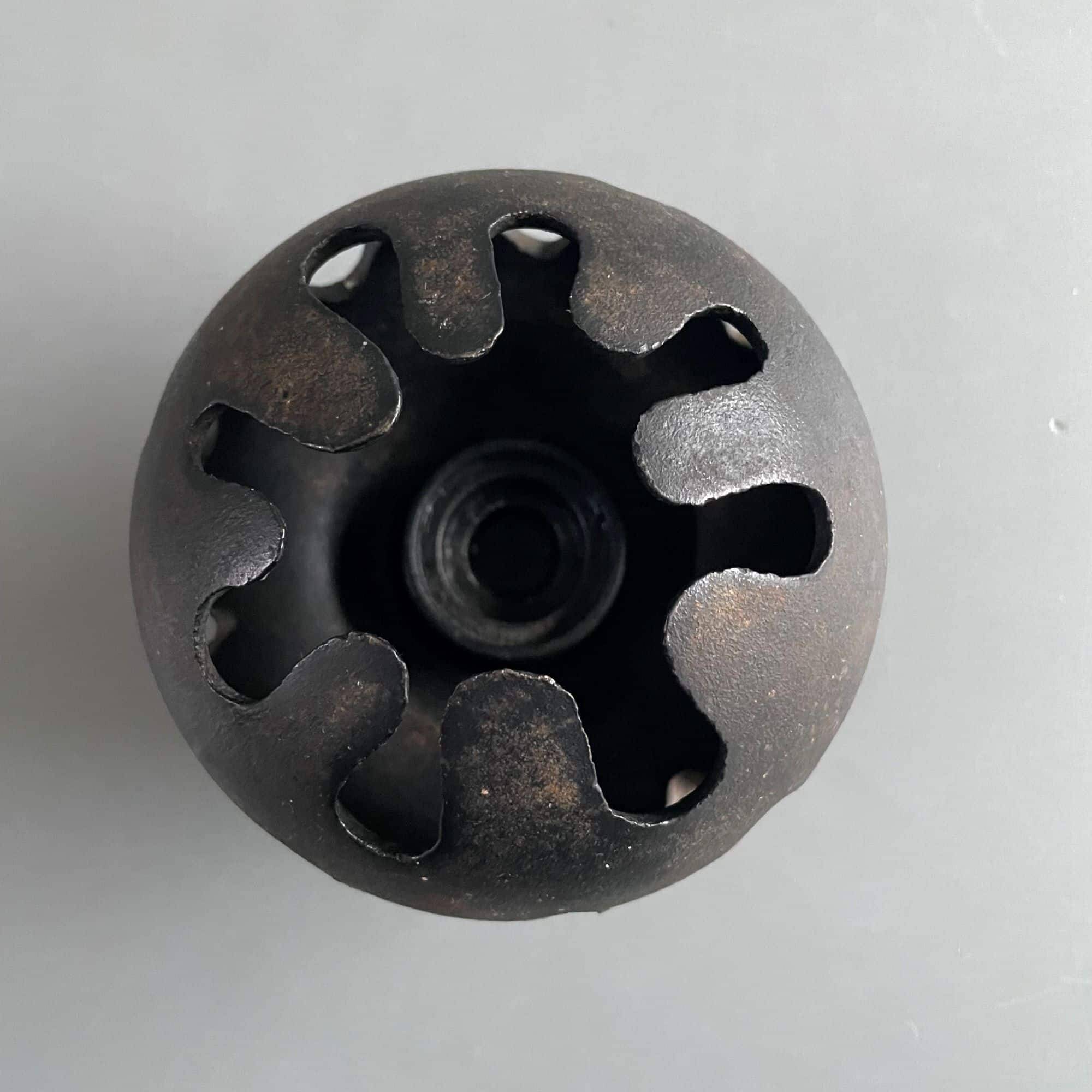'Pumpkin' candle holder, Christel & Christer Holmgren for Illums Bilighus