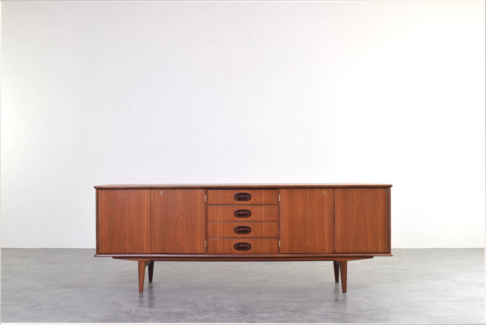 Mid-Century Danish Teak Sideboard, 1960s.
