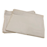 Set of 2 old flat sheets