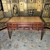 Bureau de style Louis XVI acajou restauré