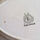 Oval ironstone plate Moulin des Loups & Hamage, 'Colonial' model