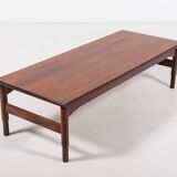 Vintage spectacular veneer coffee table from Saporiti, 1960’s Italy