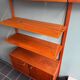 Vintage Scandinavian teak modular wall unit "Veggen De Luxe", Norway