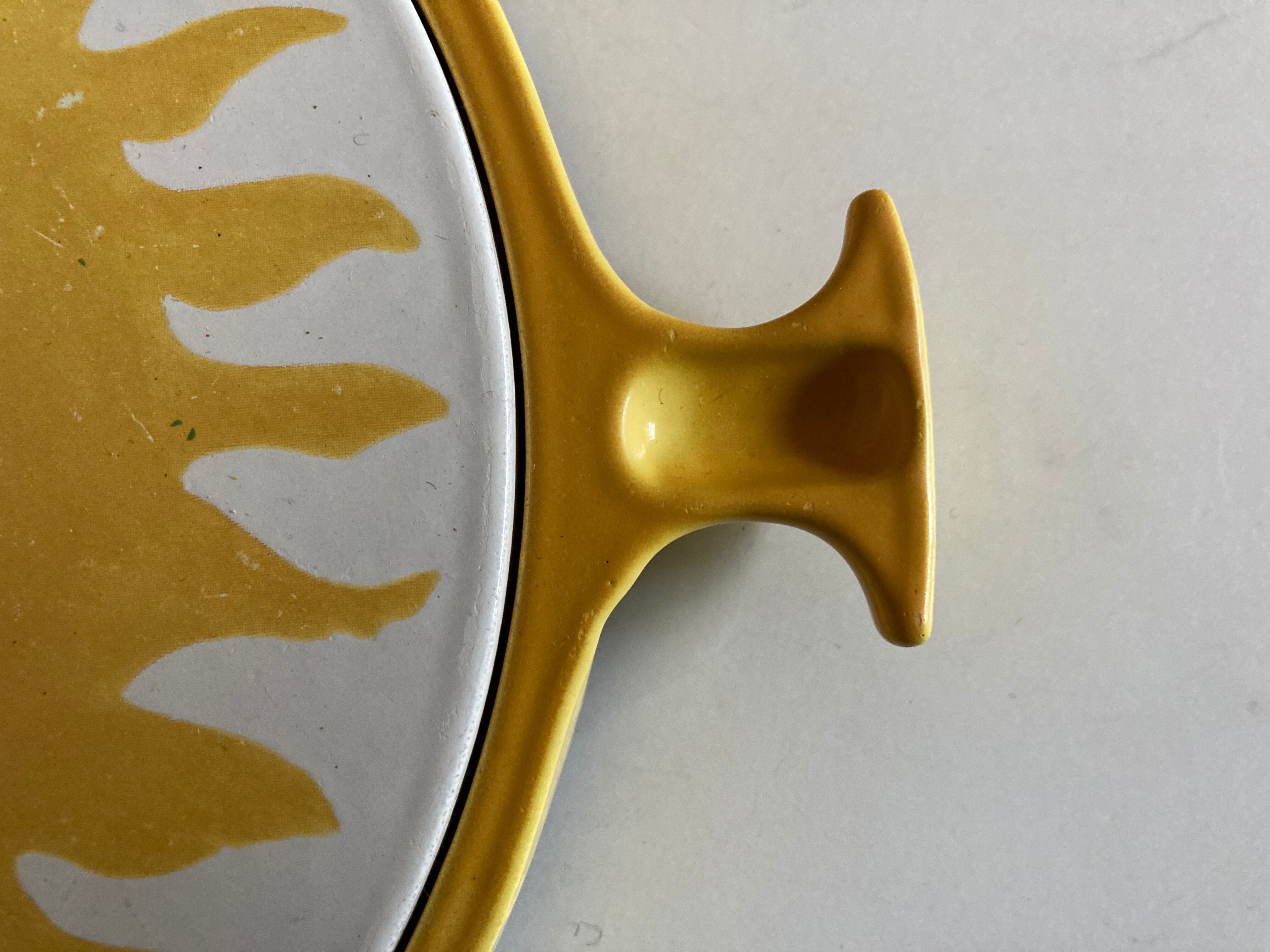 Dessous de plat Enzo Mari La Mama pour Le Creuset 1972
