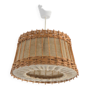 Jute and rattan suspension from the 1970s.