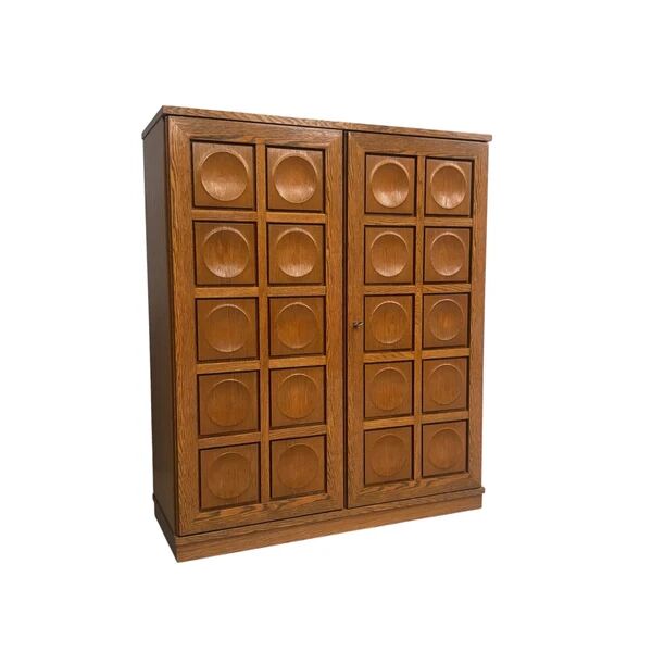 Vintage brutalist style highboard / cabinet by Bartels, 1970s