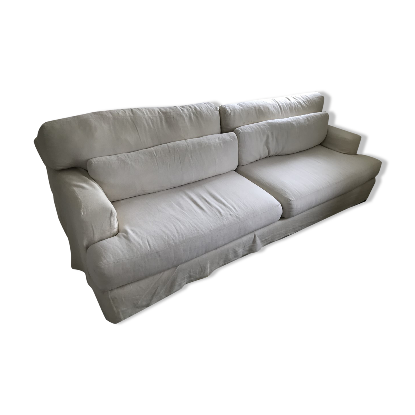 4-seater fabric sofa
