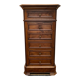 Louis-Philippe weekly style bedside in solid walnut